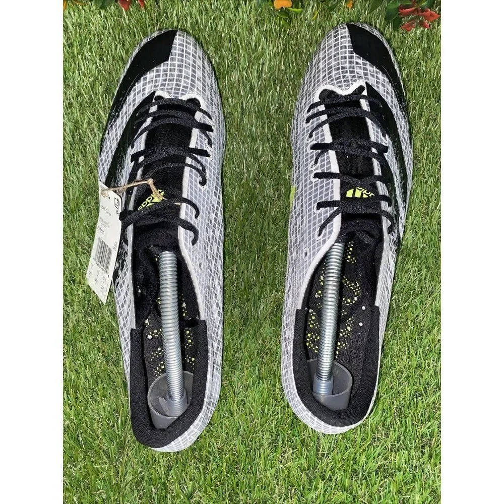 12.5 ADIDAS AdiZero Prime Finesse Black Sprint‎ Track Spikes Shoes Men 12.5 Tool